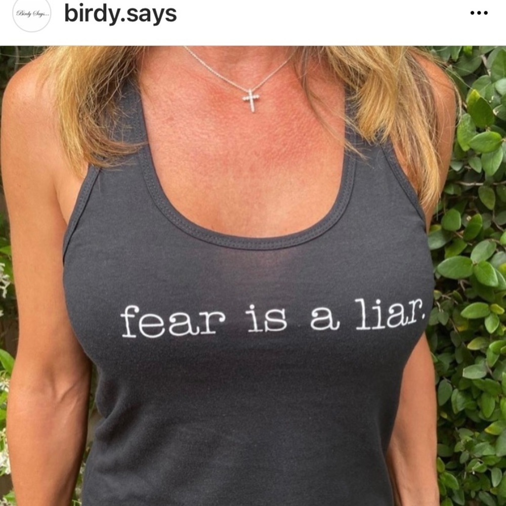 Fear is a Liar tank